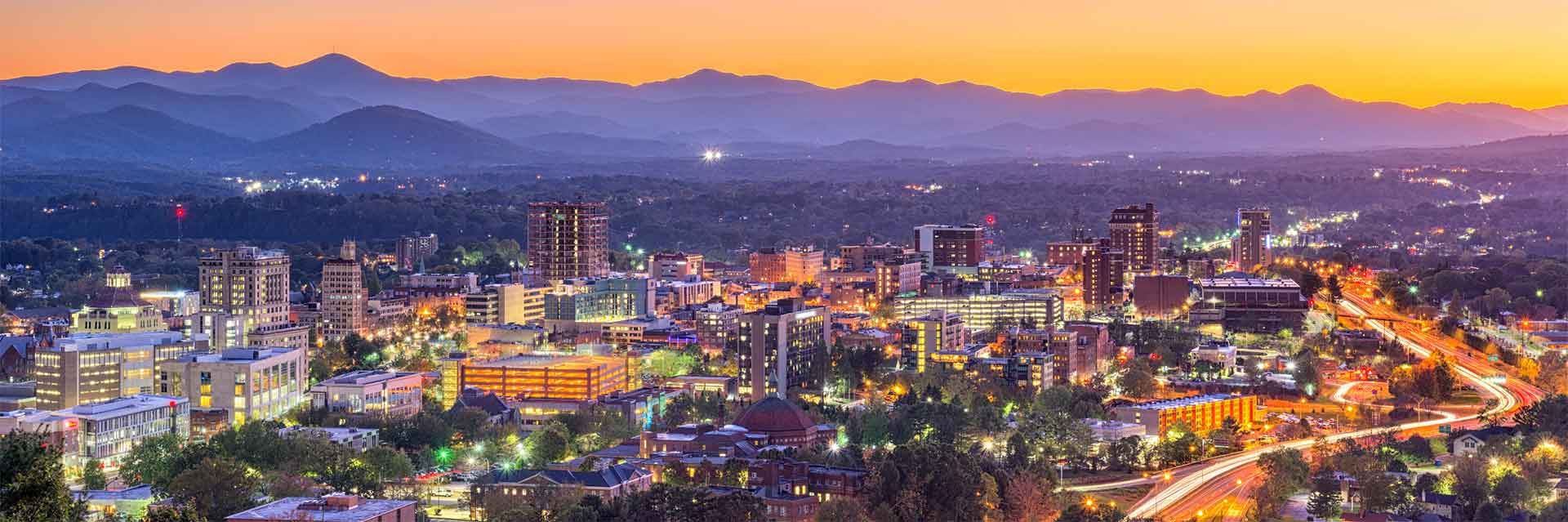 Asheville Skyline Blue Ridge Mountains